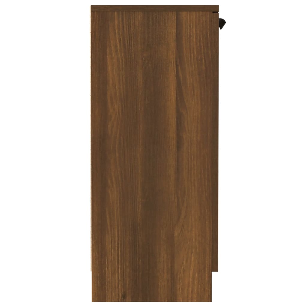 Buffet chêne marron 60x30x70 cm Bois d'ingénierie - XIOS
