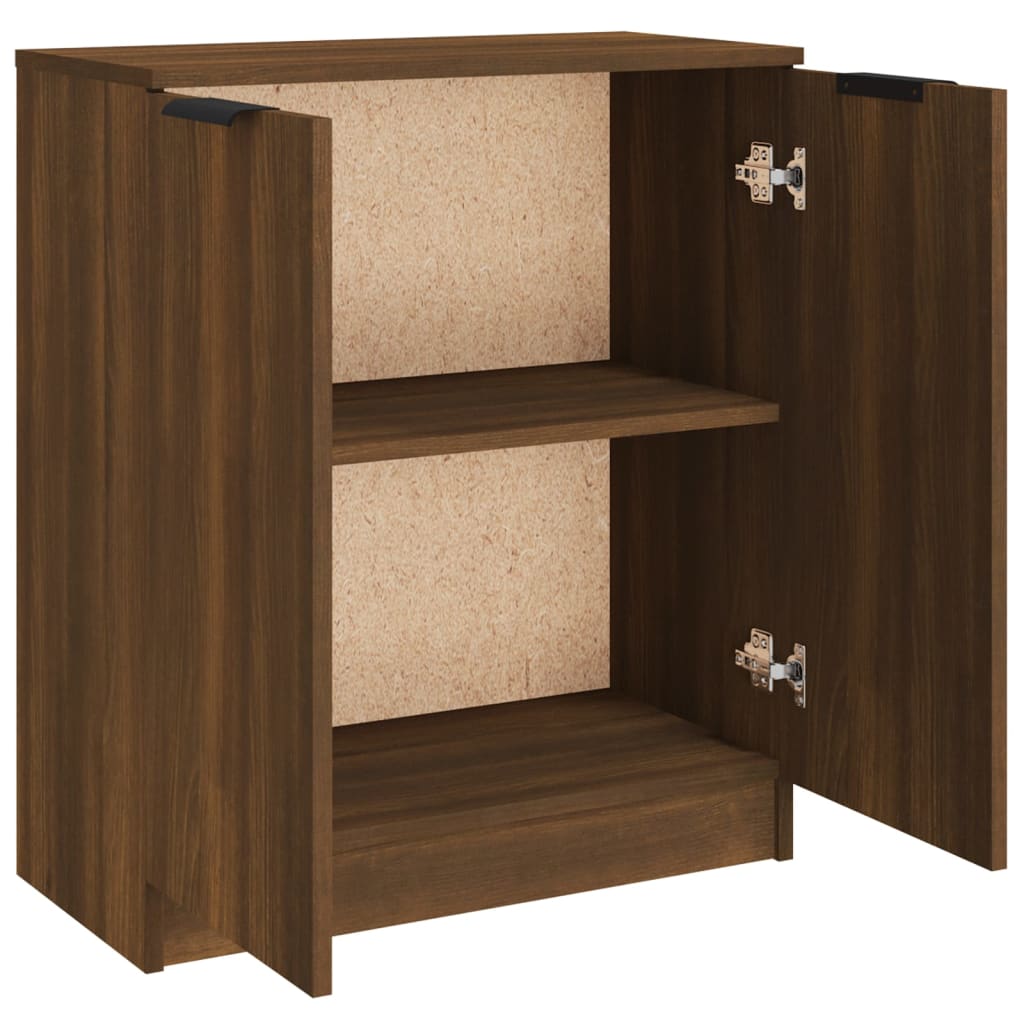 Buffet chêne marron 60x30x70 cm Bois d'ingénierie - XIOS