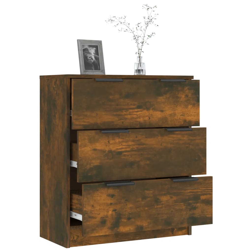 Buffet Chêne fumé 60x30x70 cm Bois d'ingénierie - XIOS