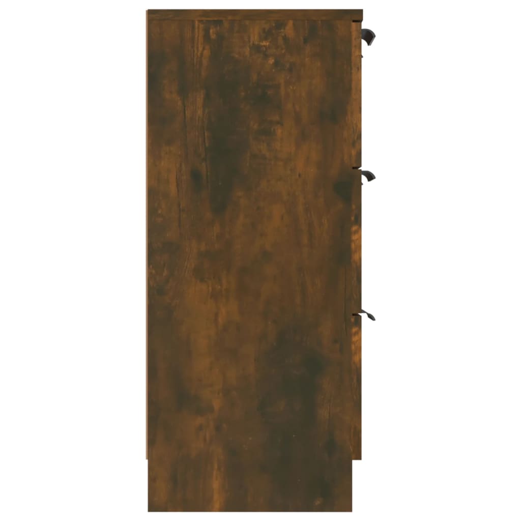 Buffet Chêne fumé 60x30x70 cm Bois d'ingénierie - XIOS
