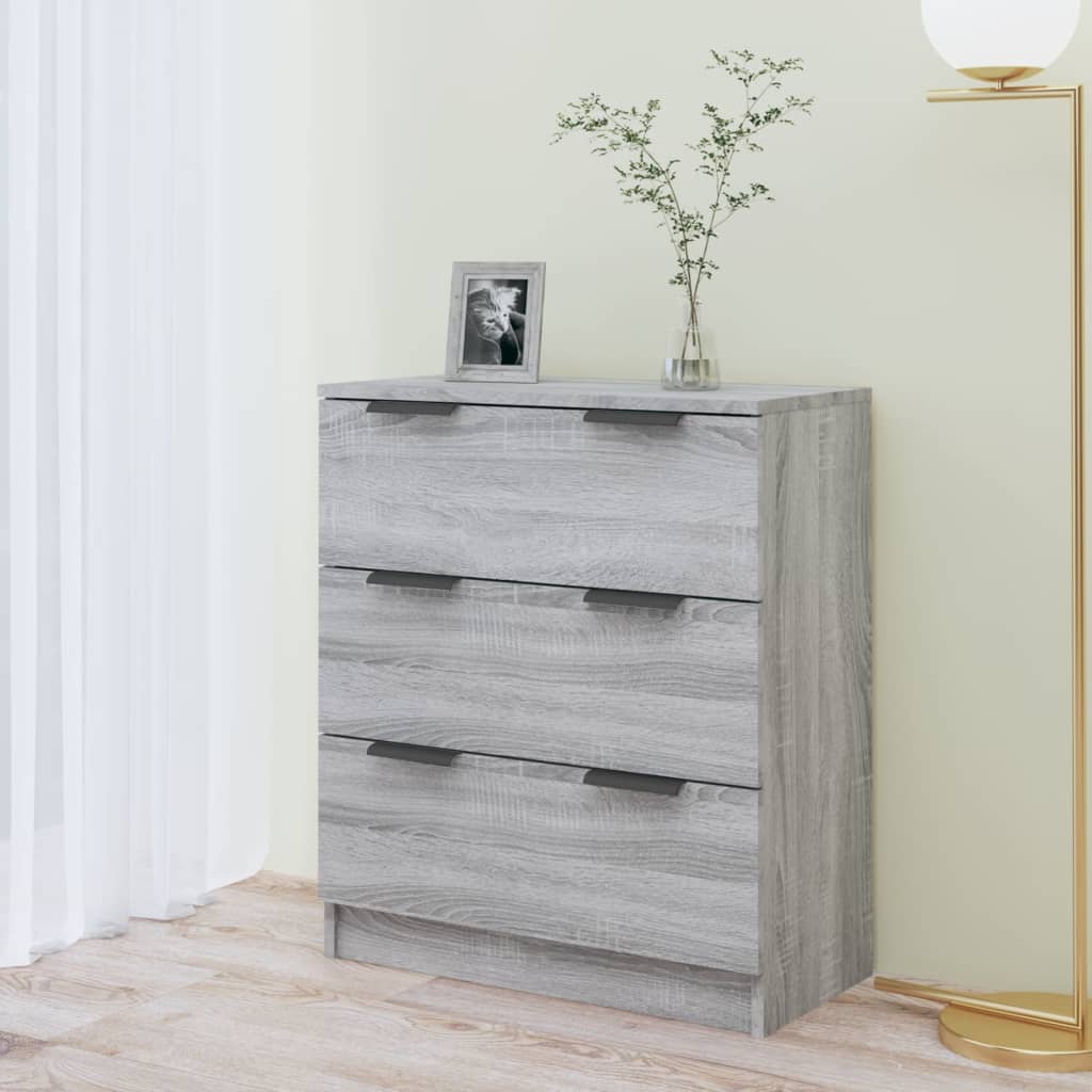 Buffet Sonoma gris 60x30x70 cm Bois d'ingénierie - XIOS