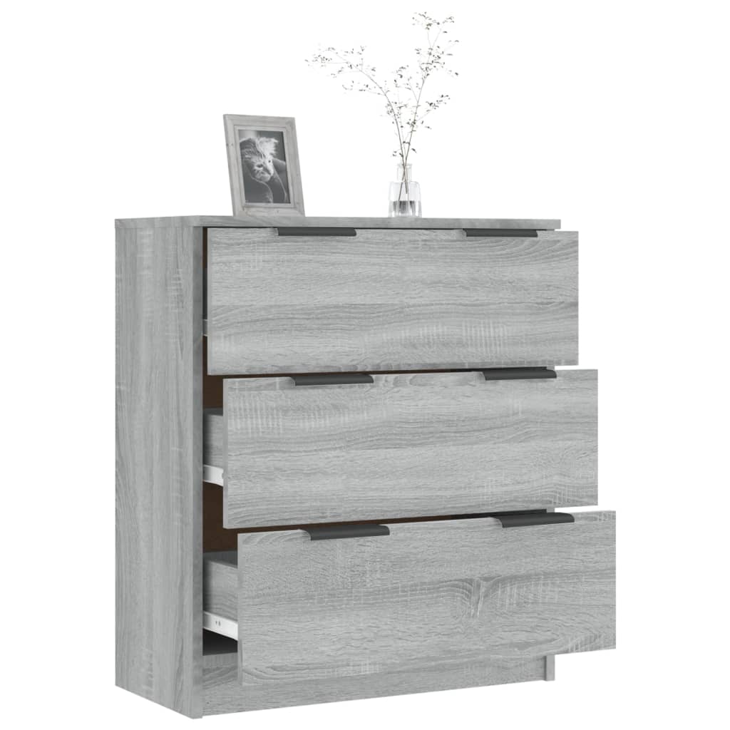 Buffet Sonoma gris 60x30x70 cm Bois d'ingénierie - XIOS