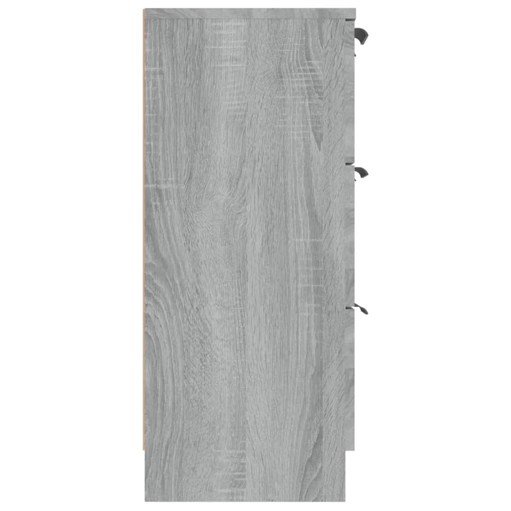 Buffet Sonoma gris 60x30x70 cm Bois d'ingénierie - XIOS