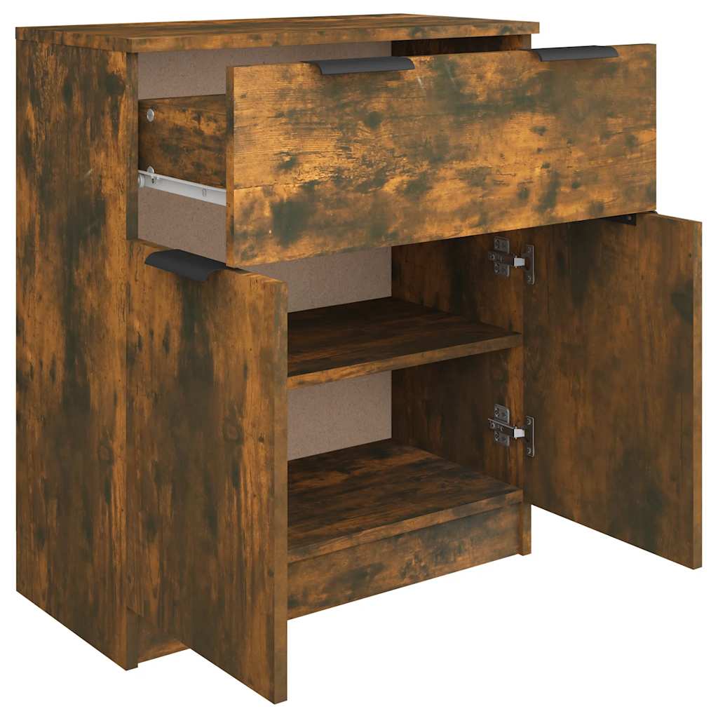Buffet Chêne fumé 60x30x70 cm Bois d'ingénierie - XIOS