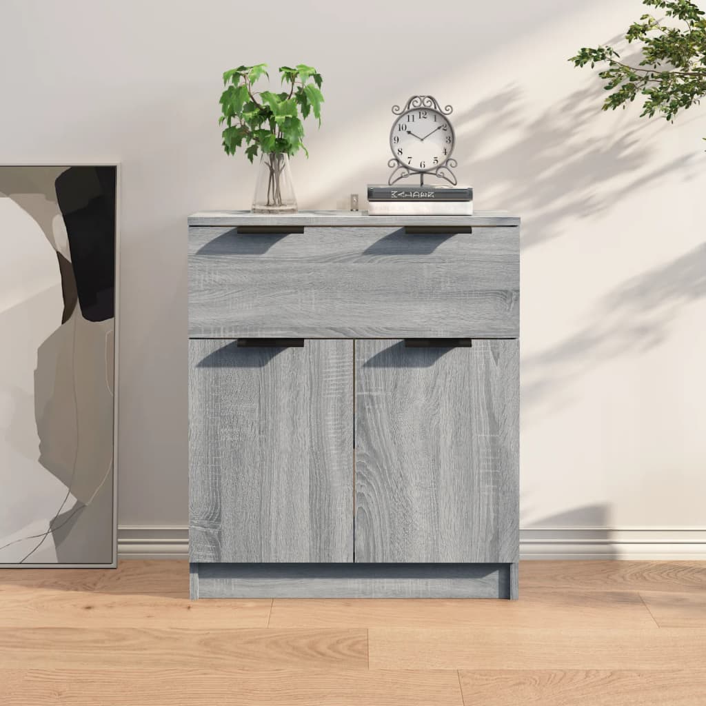 Buffet Sonoma gris 60x30x70 cm Bois d'ingénierie - XIOS