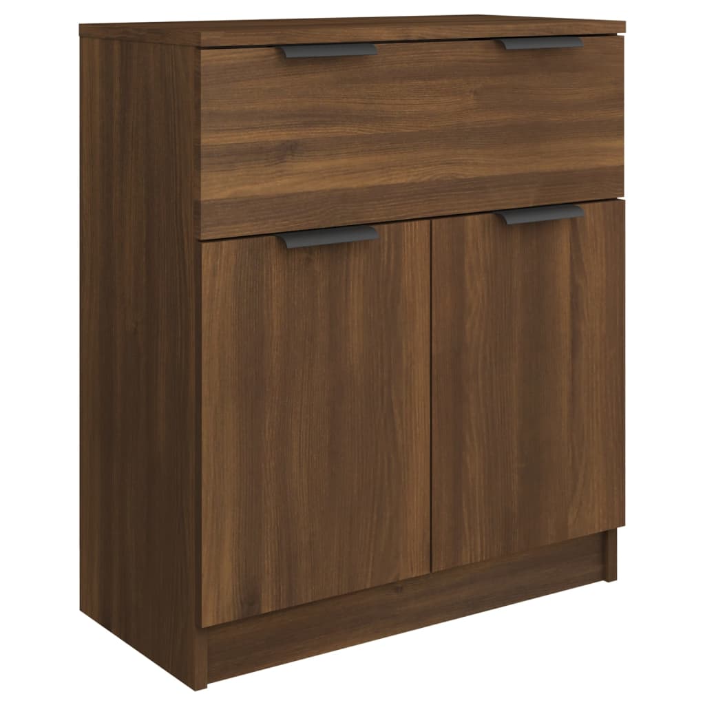 Buffet chêne marron 60x30x70 cm Bois d'ingénierie - XIOS