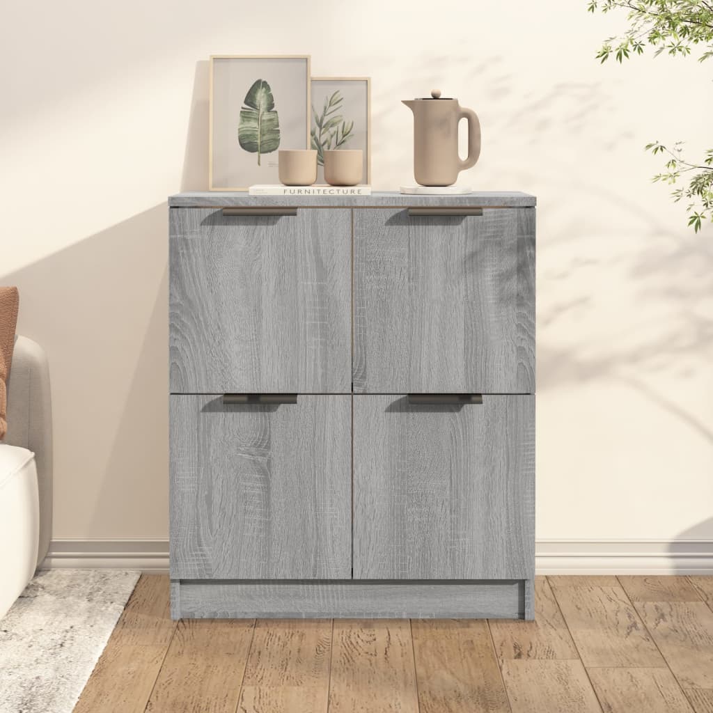 Buffet Sonoma gris 60x30x70 cm Bois d'ingénierie - XIOS