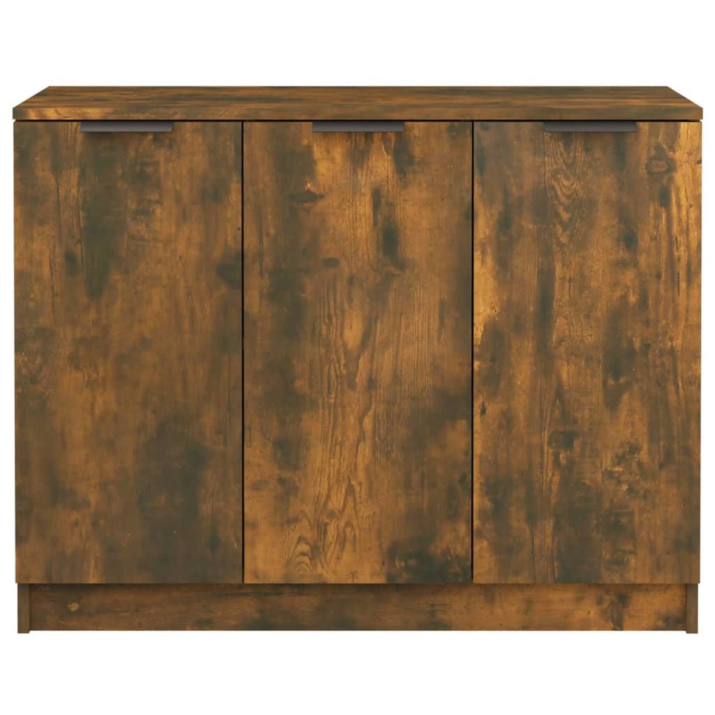 Buffet Chêne fumé 90,5x30x70 cm Bois d'ingénierie - XIOS