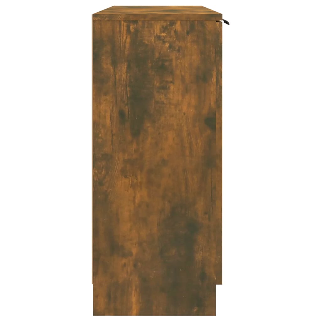 Buffet Chêne fumé 90,5x30x70 cm Bois d'ingénierie - XIOS
