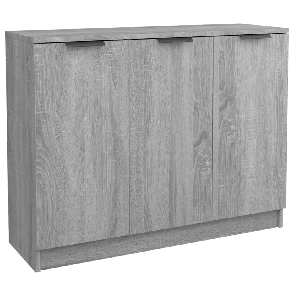 Buffet Sonoma gris 90,5x30x70 cm Bois d'ingénierie - XIOS