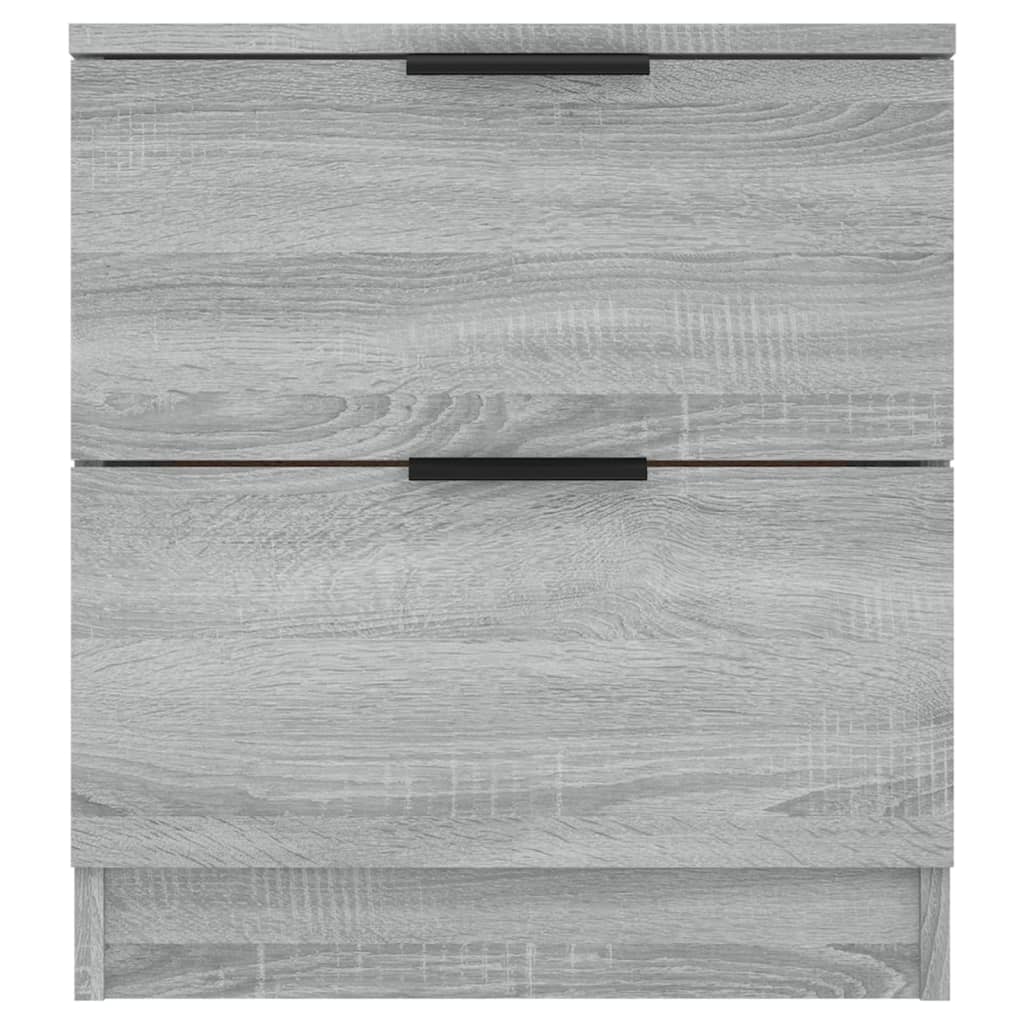 Tables de chevet 2 pcs Sonoma gris Bois d'ingénierie - XIOS