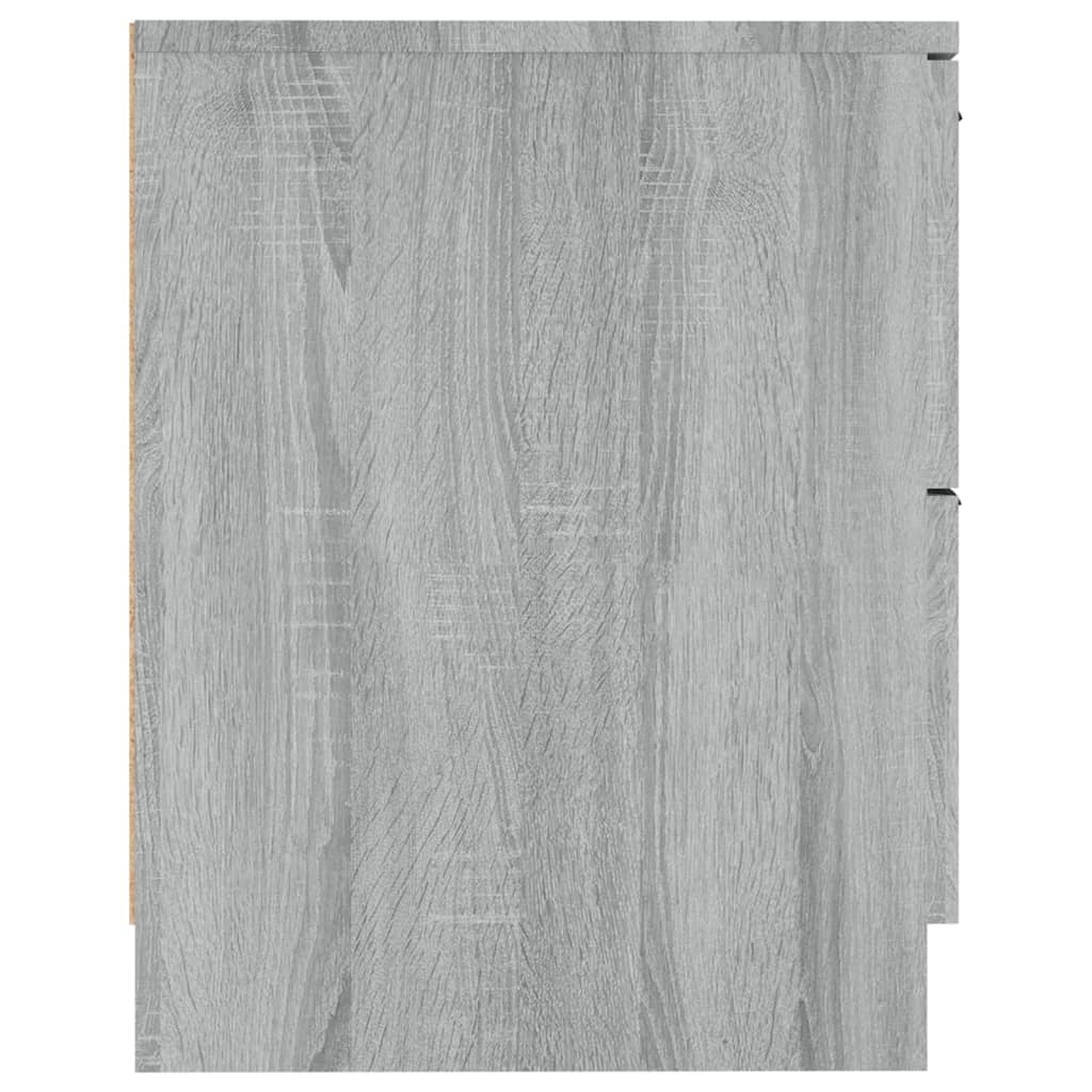 Tables de chevet 2 pcs Sonoma gris Bois d'ingénierie - XIOS