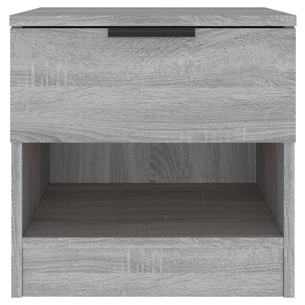 Tables de chevet 2 pcs Sonoma gris Bois d'ingénierie - XIOS
