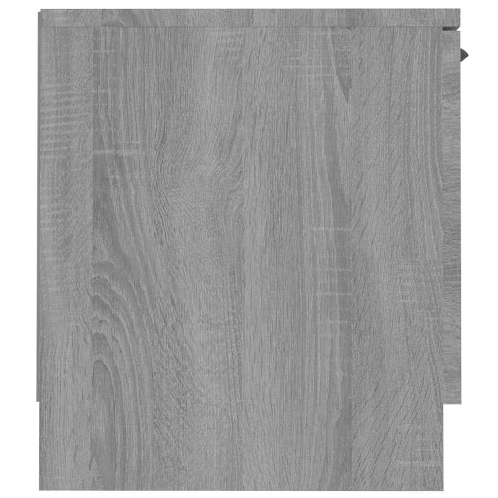 Meuble TV Sonoma gris 140x35x40 cm Bois d'ingénierie - XIOS