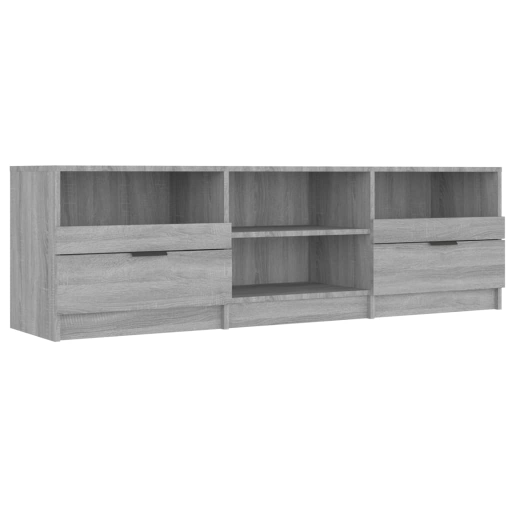 Meuble TV Sonoma gris 150x33,5x45 cm Bois d'ingénierie - XIOS