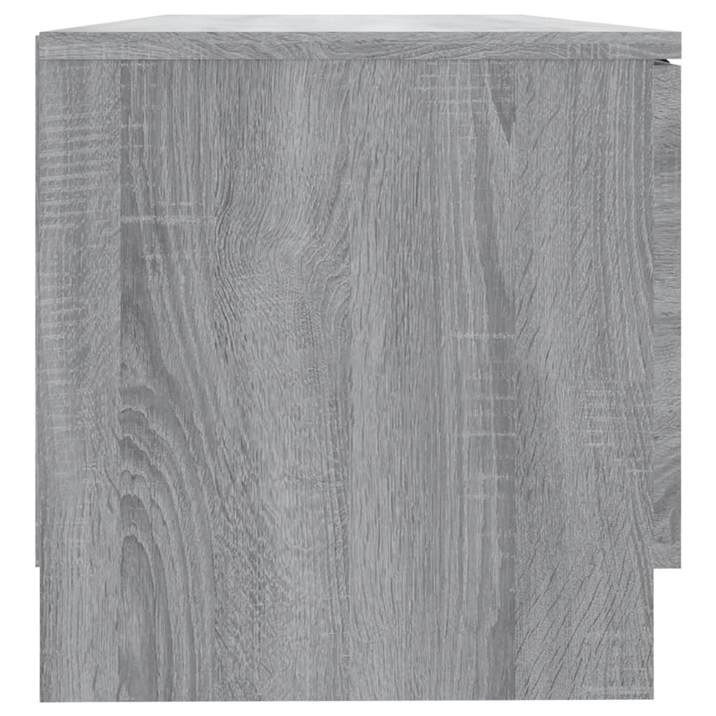 Meuble TV Sonoma gris 80x35x36,5 cm Bois d'ingénierie - XIOS