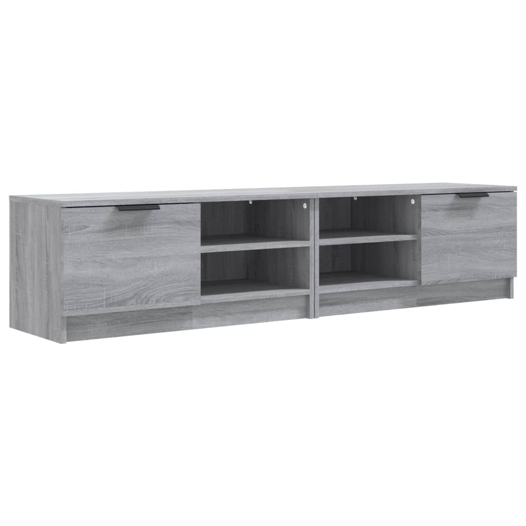 Meubles TV 2 pcs Sonoma gris 80x35x36,5 cm Bois d'ingénierie - XIOS