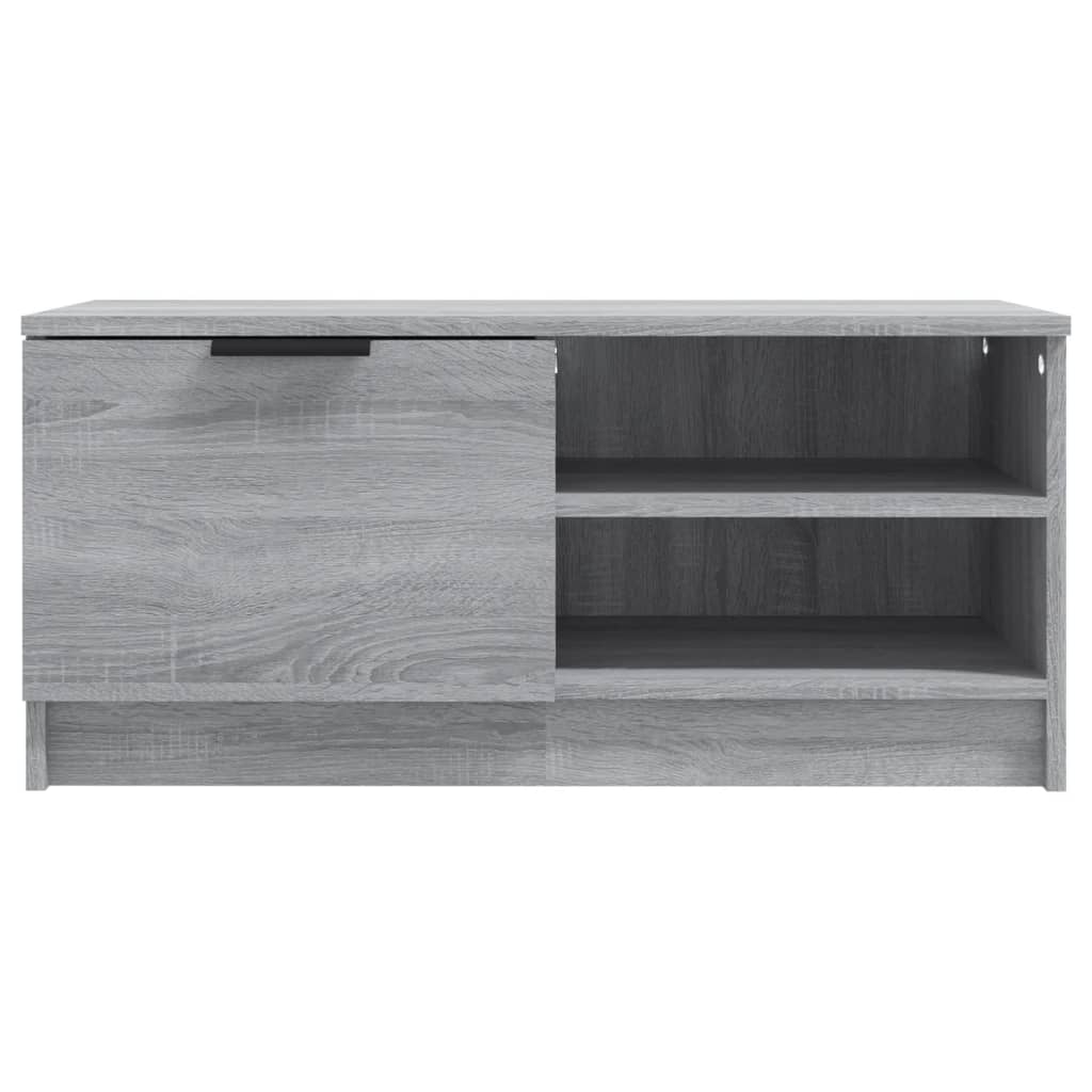 Meubles TV 2 pcs Sonoma gris 80x35x36,5 cm Bois d'ingénierie - XIOS
