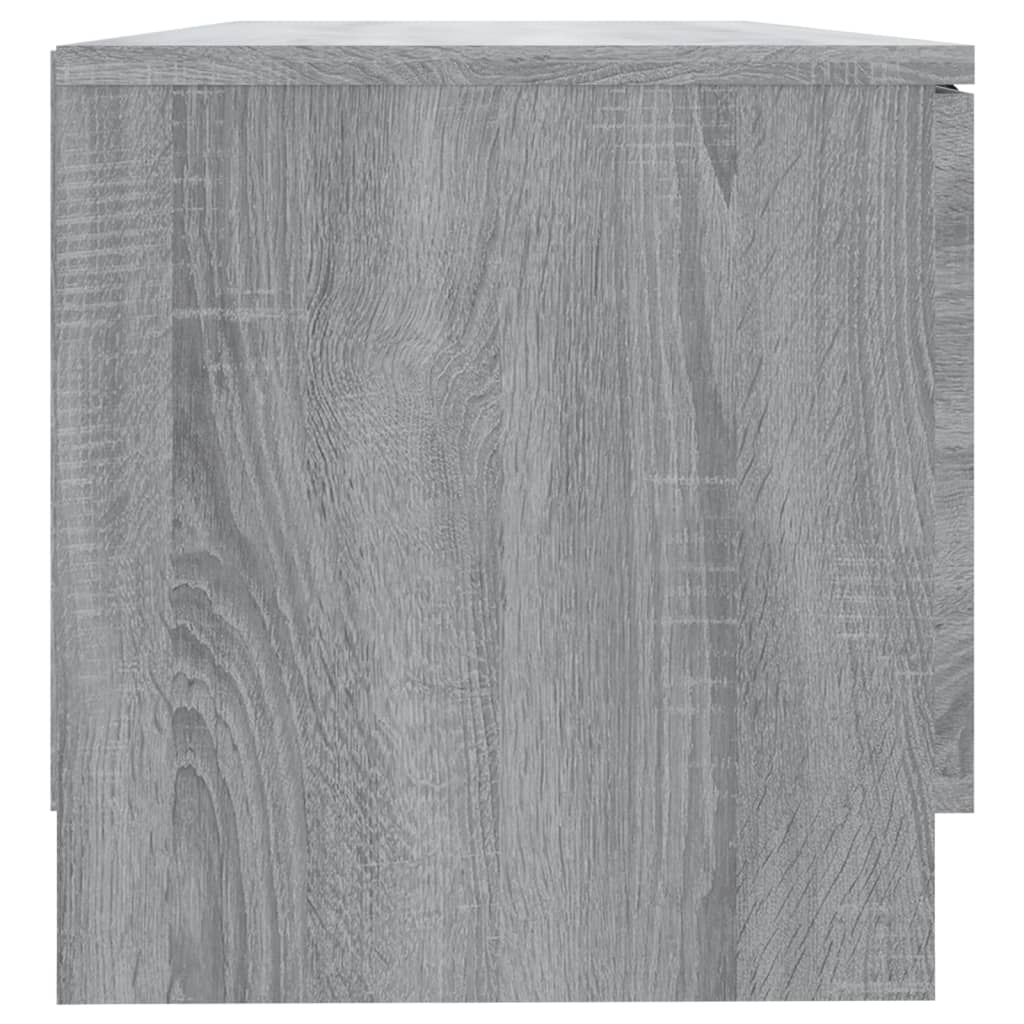 Meubles TV 2 pcs Sonoma gris 80x35x36,5 cm Bois d'ingénierie - XIOS