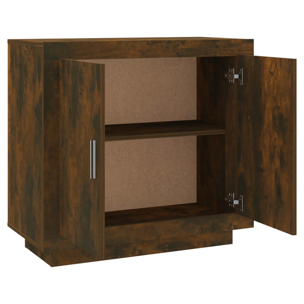 Buffet Chêne fumé 80x40x75 cm Bois d'ingénierie - XIOS