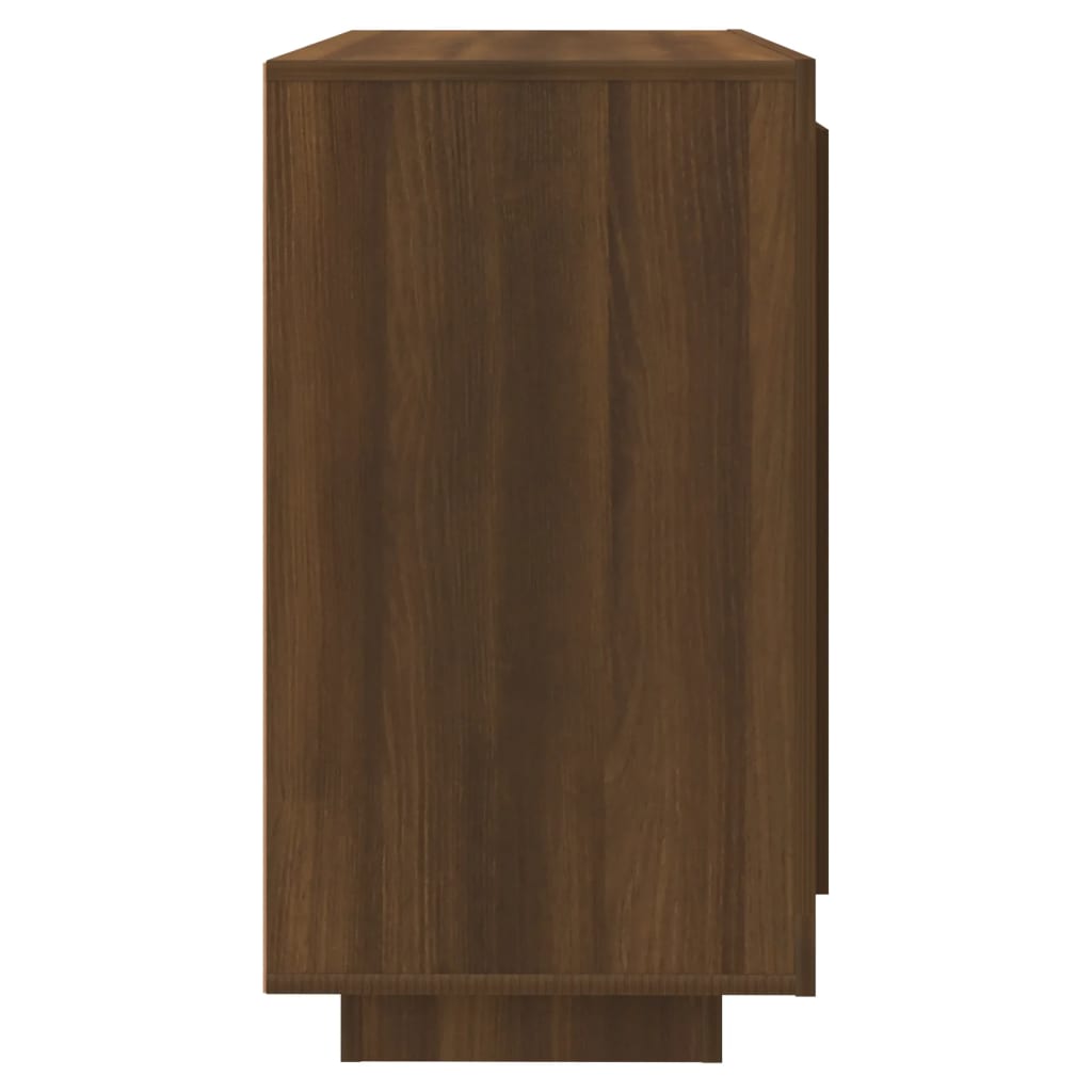 Buffet Chêne marron 80x40x75 cm Bois d'ingénierie - XIOS