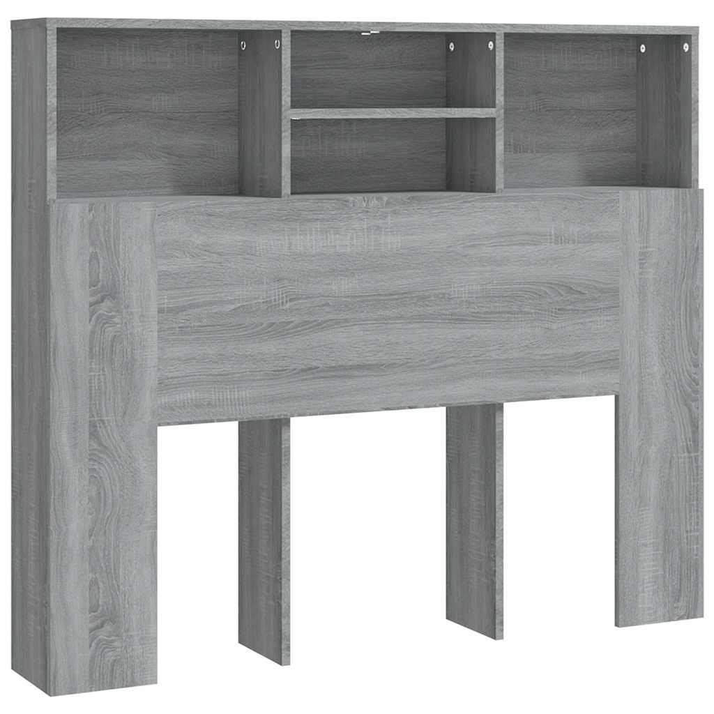 Armoire de tête de lit Sonoma gris 120x19x103,5 cm - XIOS