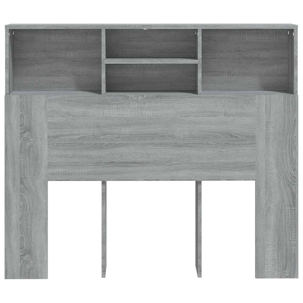 Armoire de tête de lit Sonoma gris 120x19x103,5 cm - XIOS