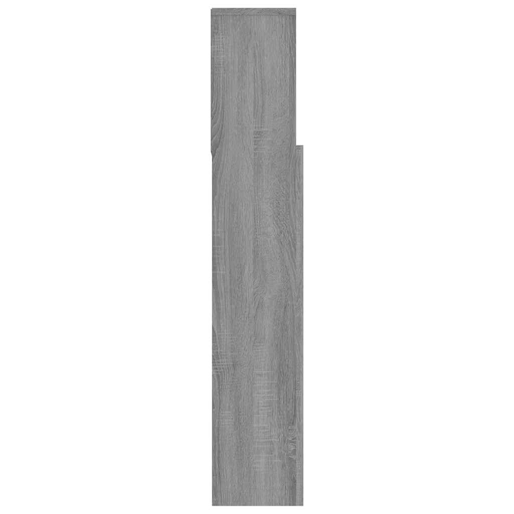 Armoire de tête de lit Sonoma gris 120x19x103,5 cm - XIOS