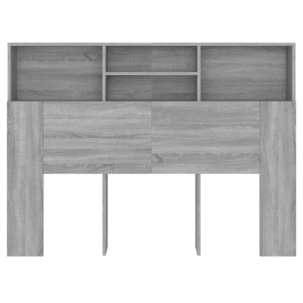 Armoire de tête de lit Sonoma gris 140x19x103,5 cm - XIOS
