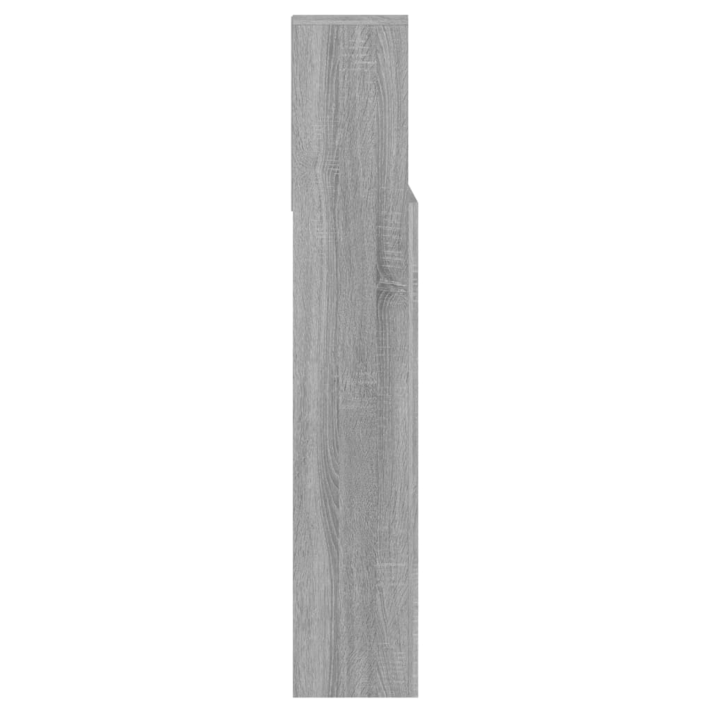 Armoire de tête de lit Sonoma gris 140x19x103,5 cm - XIOS