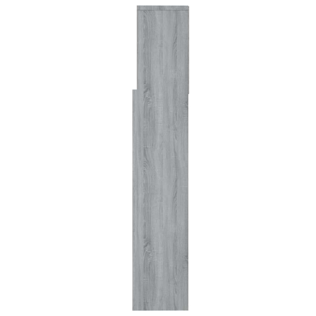 Armoire de tête de lit Sonoma gris 160x19x103,5 cm - XIOS