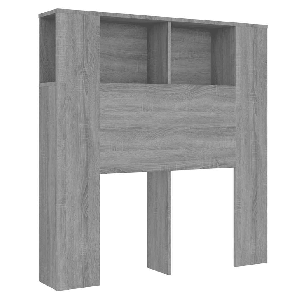 Armoire de tête de lit Sonoma gris 100x18,5x102,5 cm - XIOS