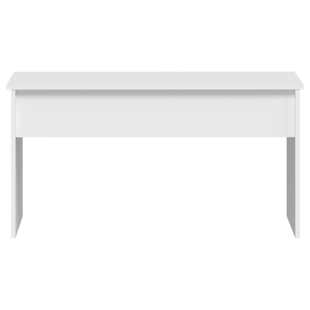 Table basse Blanc 102x50,5x52,5 cm Bois d'ingénierie - XIOS