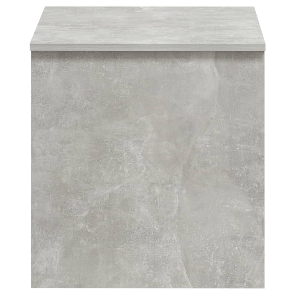 Table basse gris béton 102x50,5x52,5 cm bois d'ingénierie - XIOS