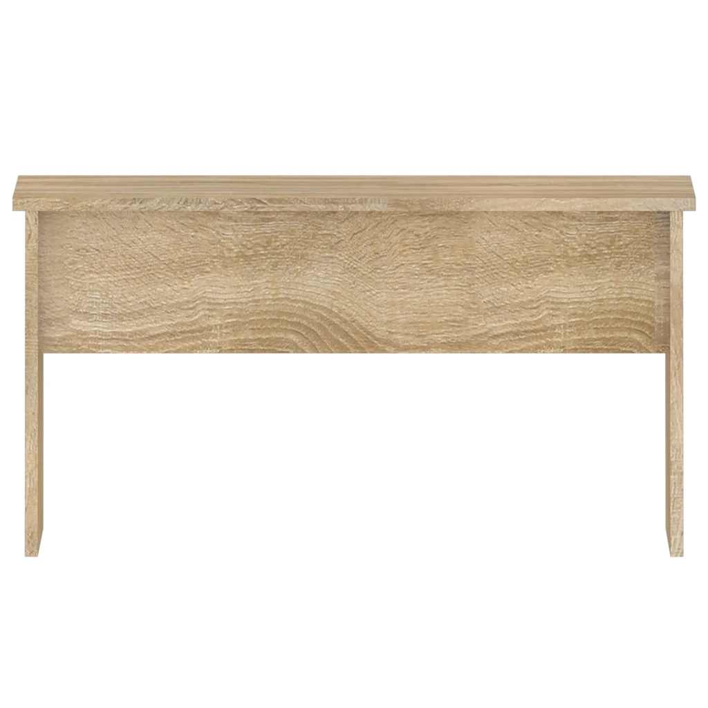Table basse chêne sonoma 80x50,5x41,5 cm bois d'ingénierie - XIOS