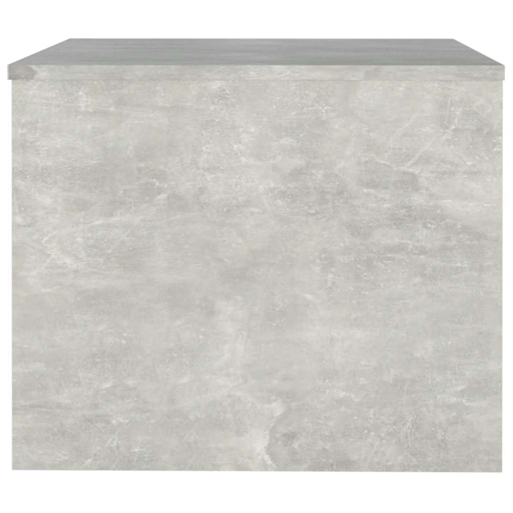 Table basse Gris béton 80x50x40 cm Bois d'ingénierie - XIOS