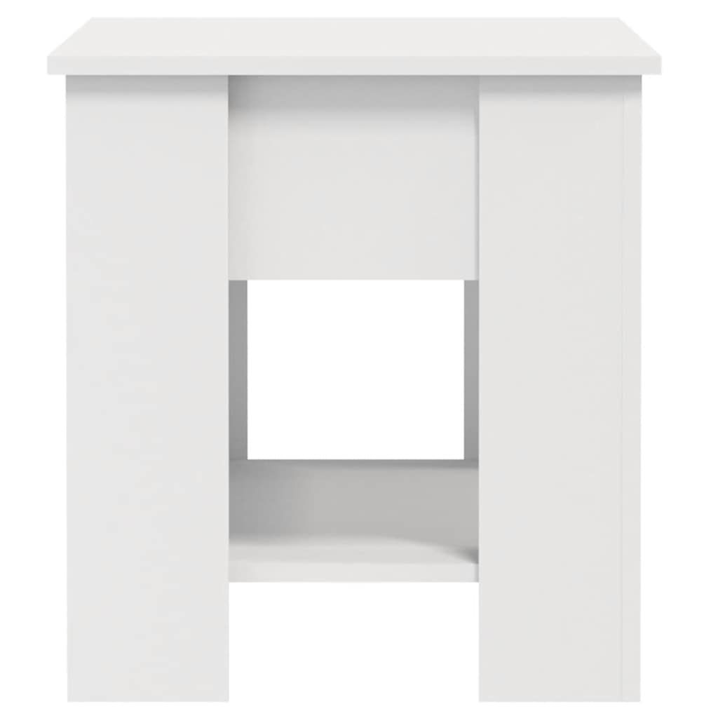 Table basse blanc 101x49x52 cm bois d'ingénierie - XIOS
