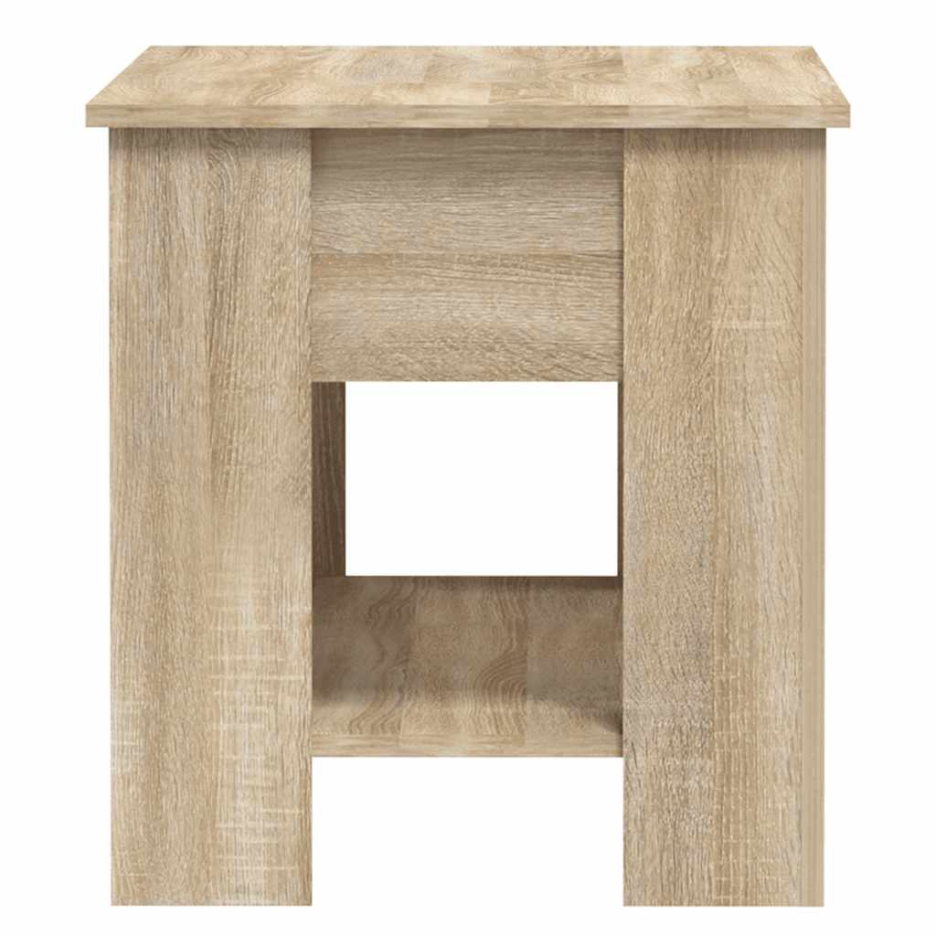 Table basse chêne sonoma 101x49x52 cm bois d'ingénierie - XIOS