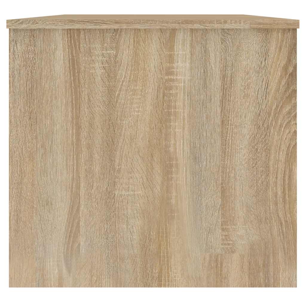 Table basse chêne sonoma 102x50,5x46,5 cm bois d'ingénierie - XIOS