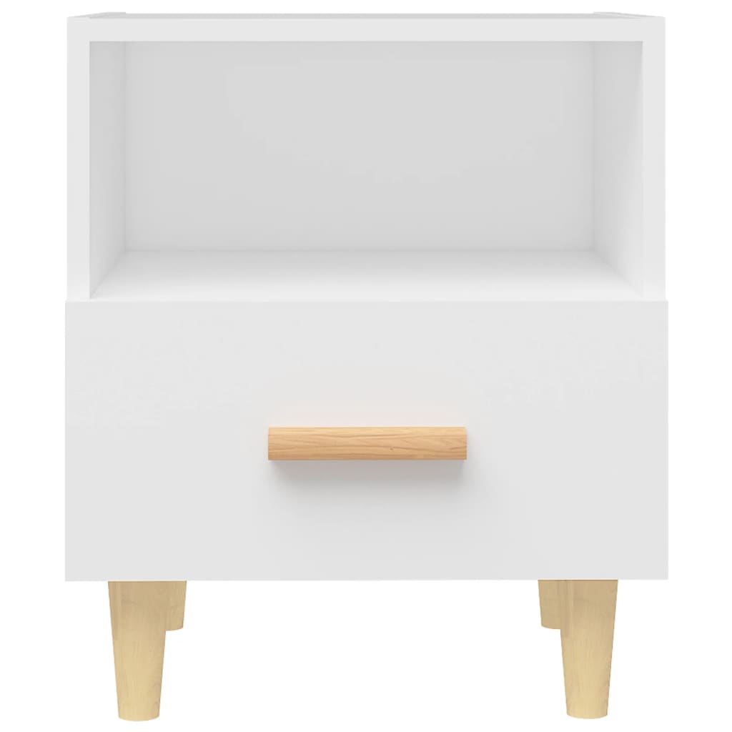 Tables de chevet 2 pcs Blanc 40x35x47 cm - XIOS