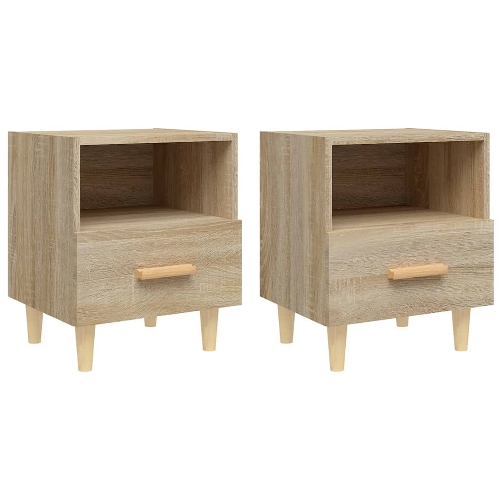 Tables de chevet 2 pcs Chêne sonoma 40x35x47 cm - XIOS