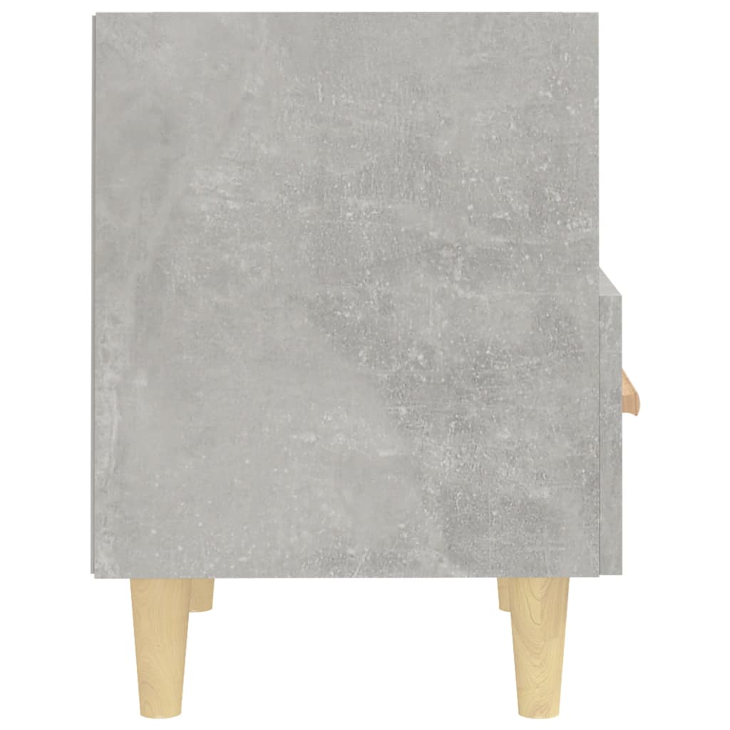 Table de chevet Gris béton 40x35x47 cm - XIOS