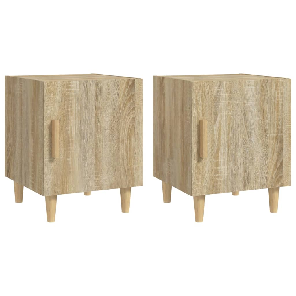 Tables de chevet 2 pcs Chêne Sonoma Bois d'ingénierie - XIOS