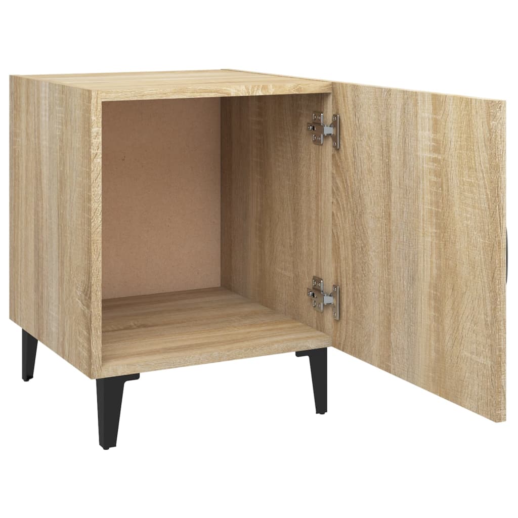 Tables de chevet 2 pcs Chêne Sonoma Bois d'ingénierie - XIOS