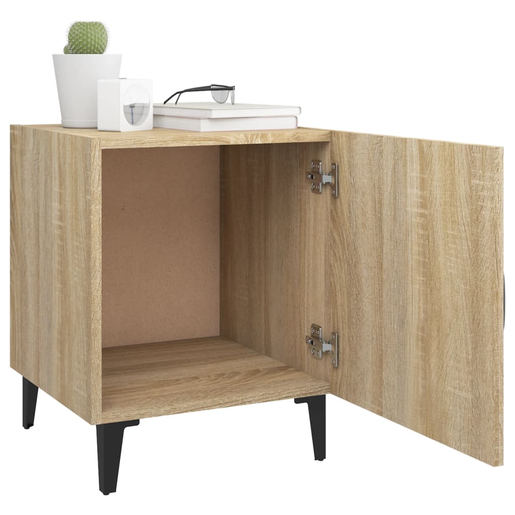 Tables de chevet 2 pcs Chêne Sonoma Bois d'ingénierie - XIOS