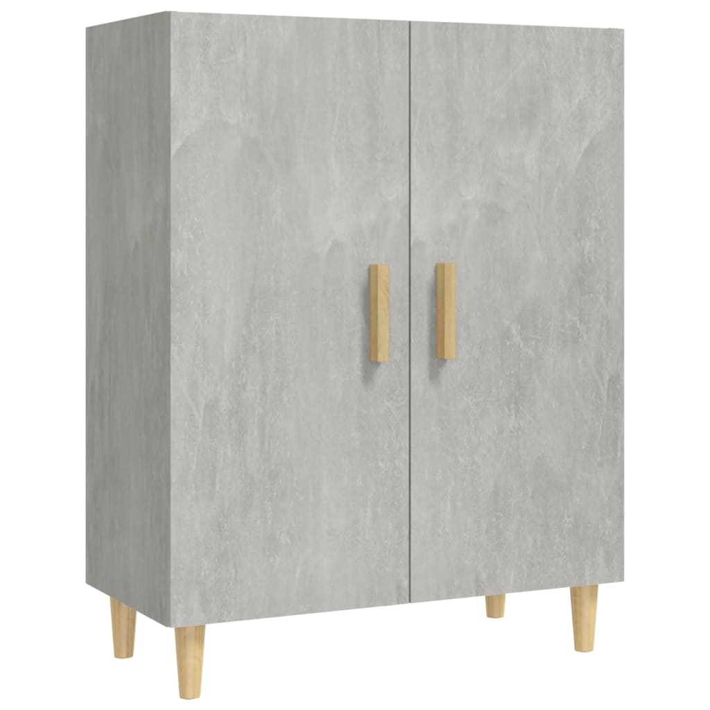 Buffet Gris béton 70x34x90 cm Bois d'ingénierie - XIOS