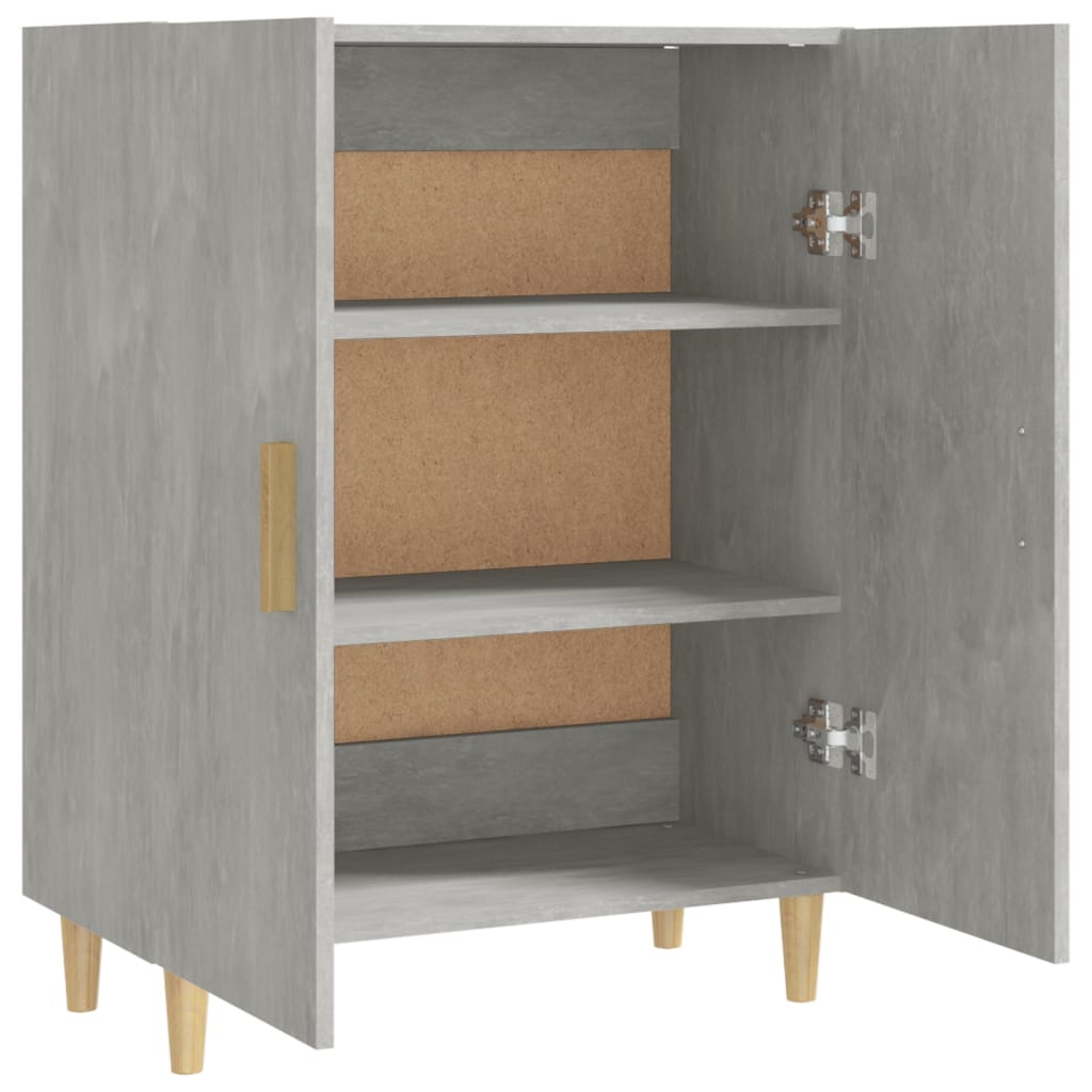 Buffet Gris béton 70x34x90 cm Bois d'ingénierie - XIOS
