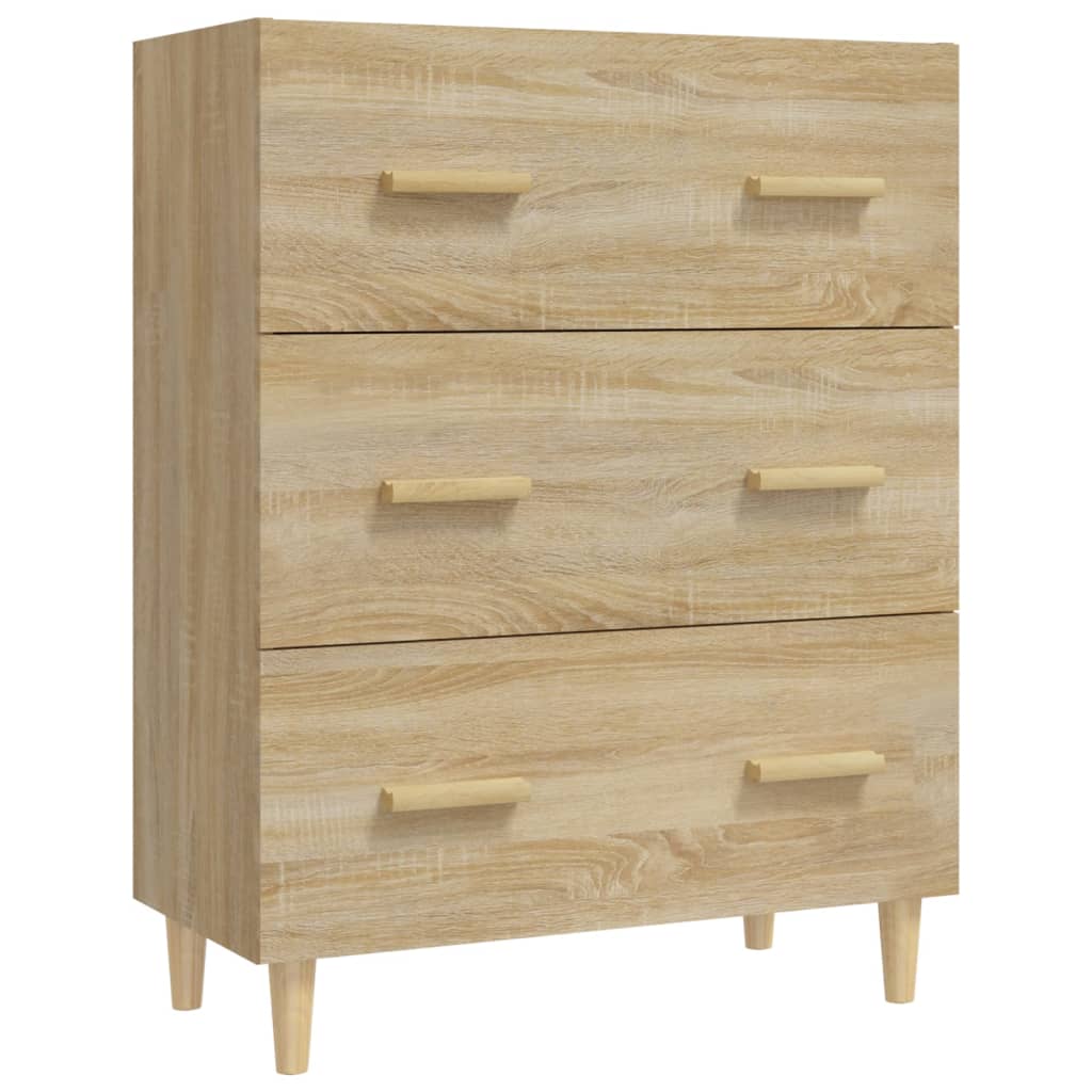 Buffet Chêne sonoma 70x34x90 cm Bois d'ingénierie - XIOS