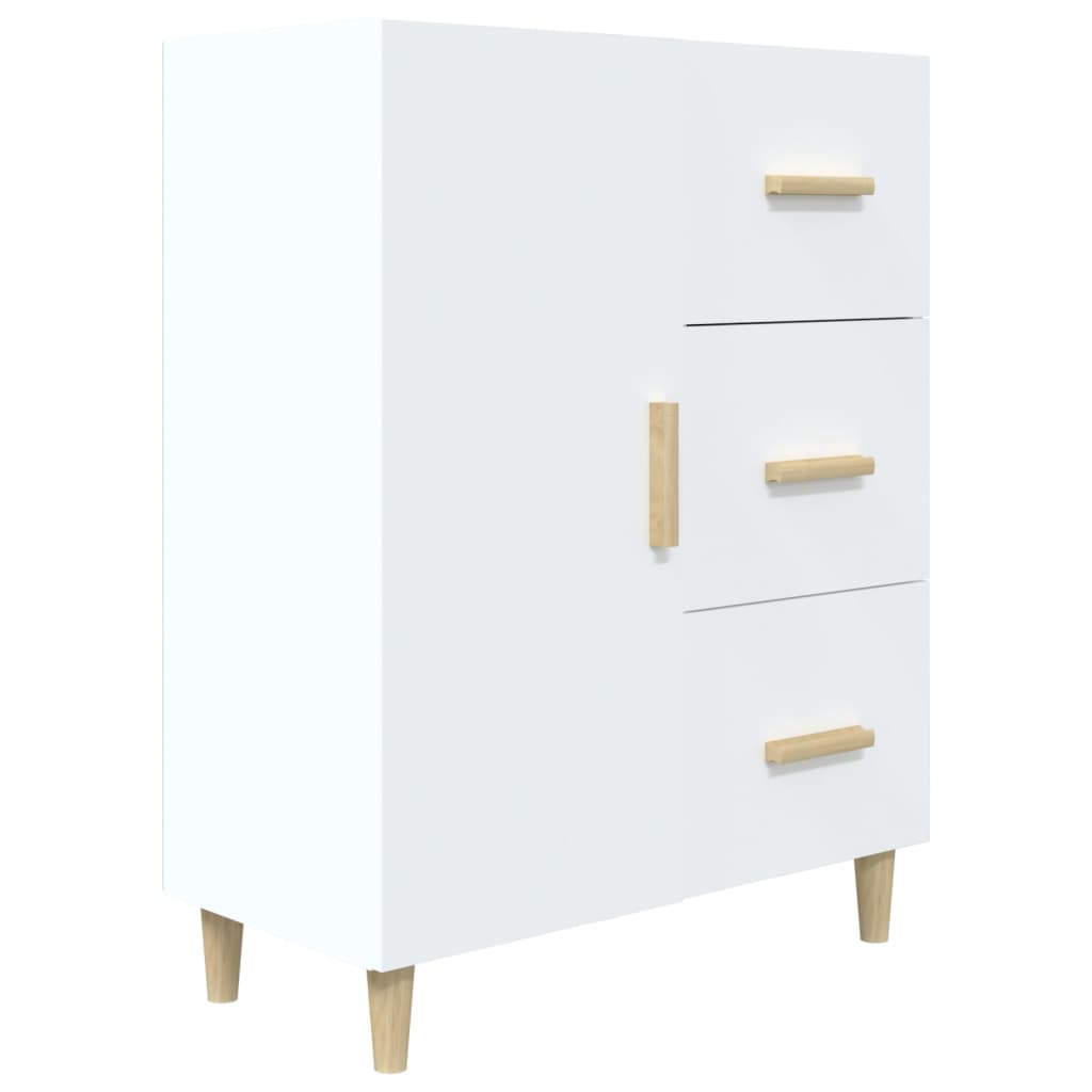 Buffet blanc 69,5x34x90 cm bois d'ingénierie - XIOS