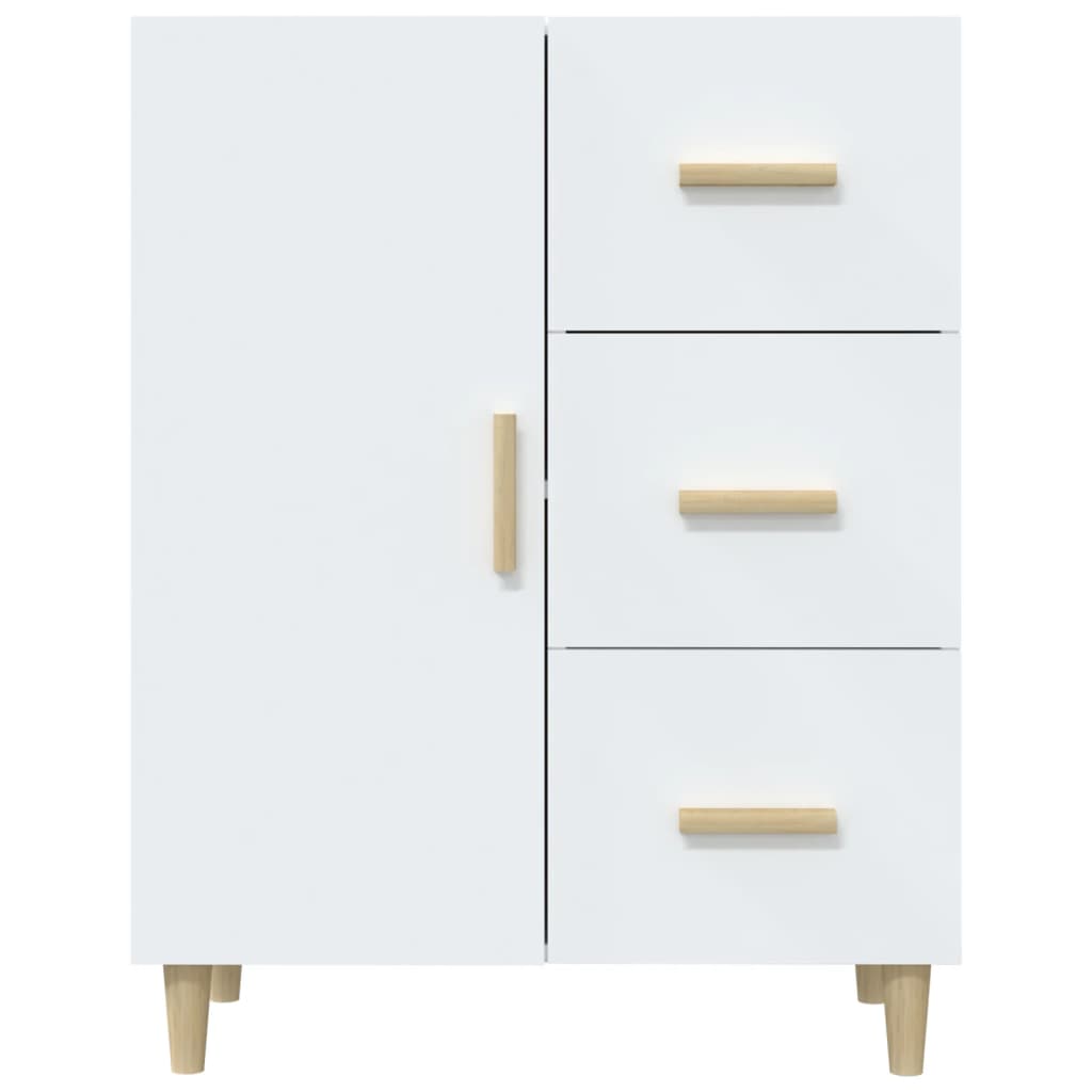 Buffet blanc 69,5x34x90 cm bois d'ingénierie - XIOS